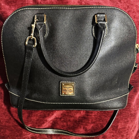 Dooney & Bourke Satchel Black Purse - Picture 2 of 13